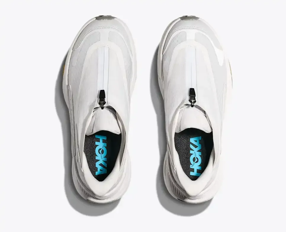 HOKA Project Transport White Cosmic Grey