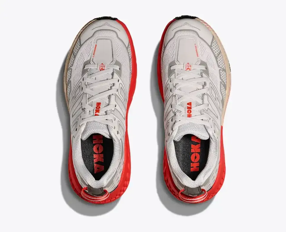 HOKA Speedgoat 2 White Tomato