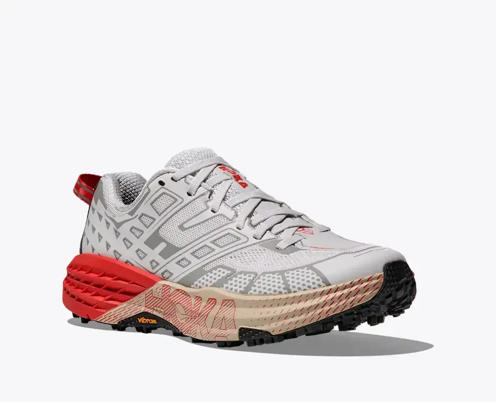 HOKA Speedgoat 2 White Tomato