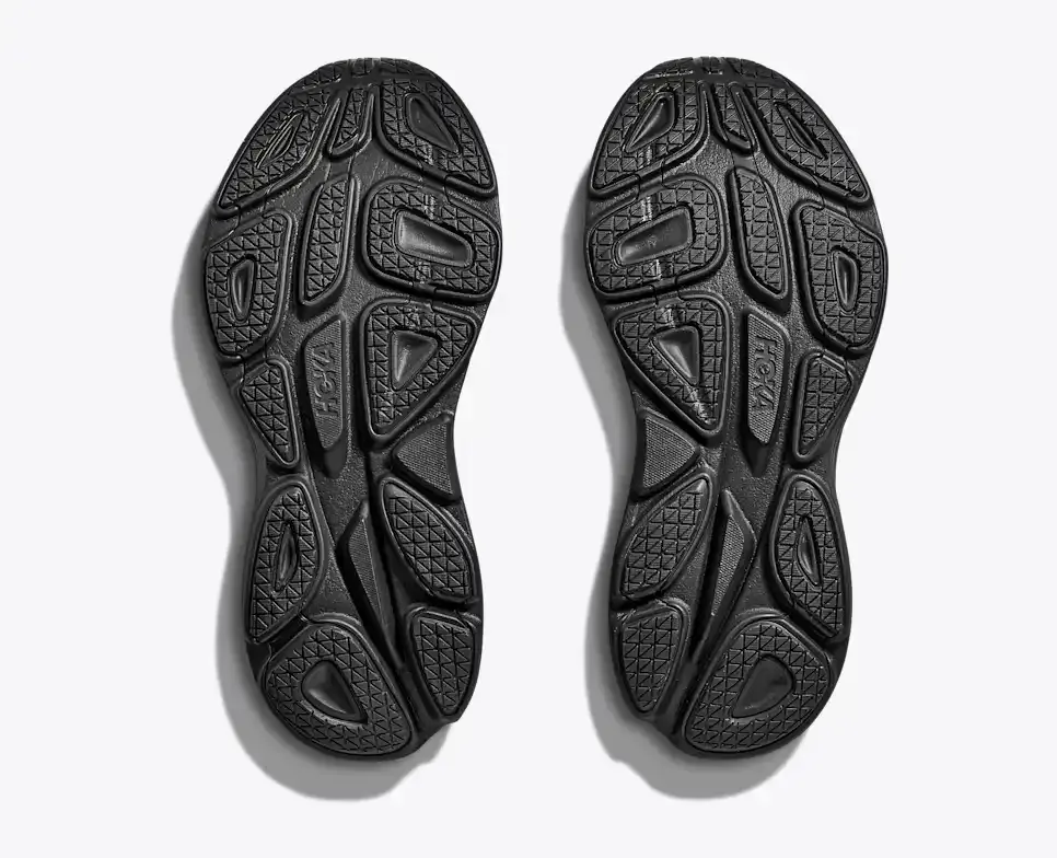 HOKA Stealth/Tech Bondi 8 Caged Silver Black