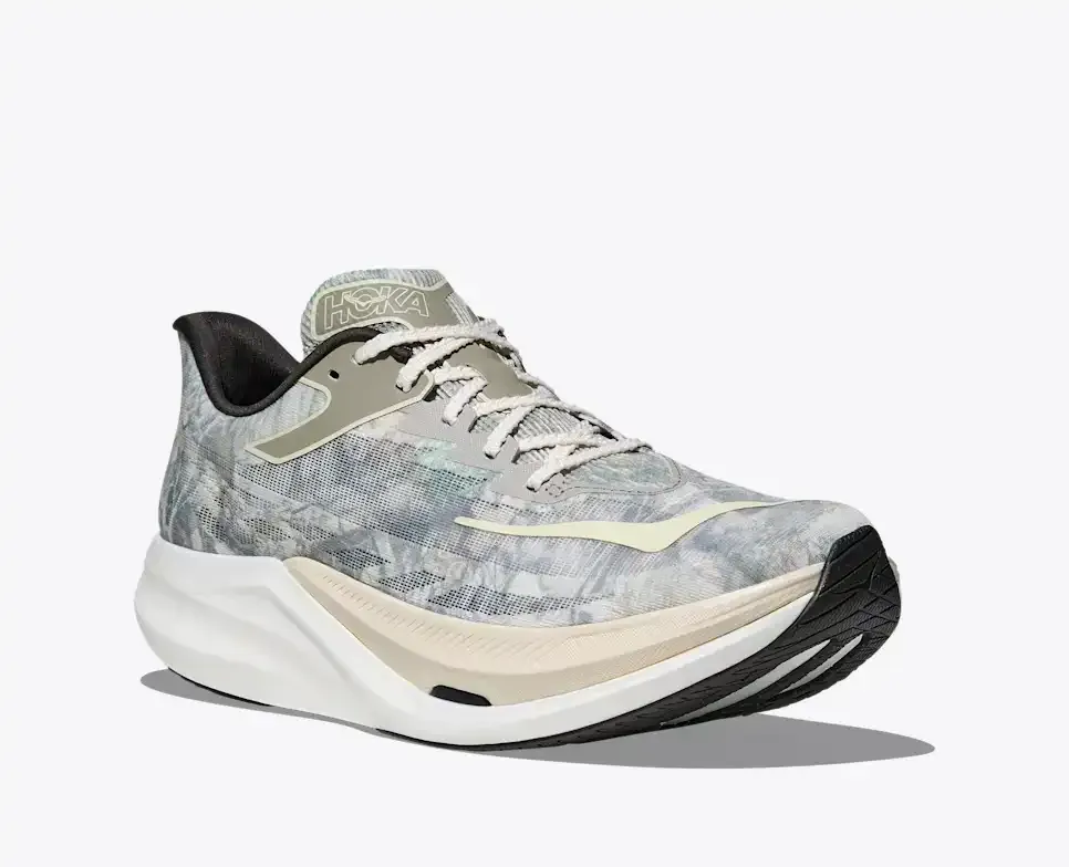 HOKA Rocket X 3 John Elliott Spray Green White