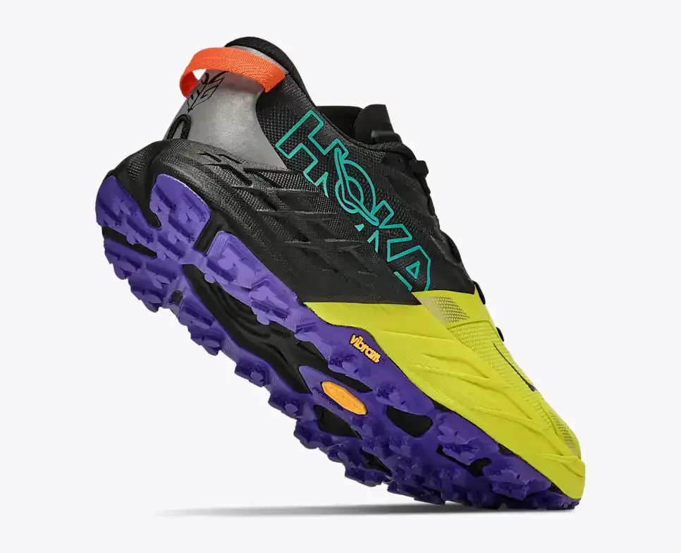 HOKA Speedgoat 7 Black Hoka Citrus