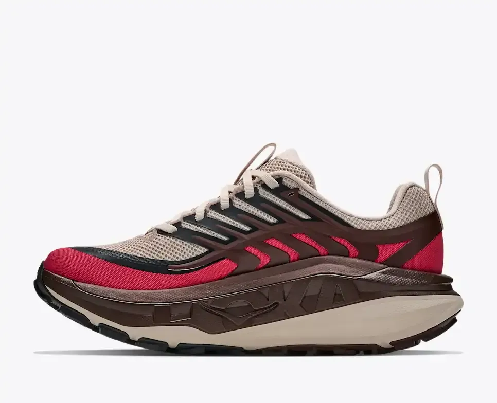 HOKA Stinson 8 River Rock Grey Spiced Chocolate