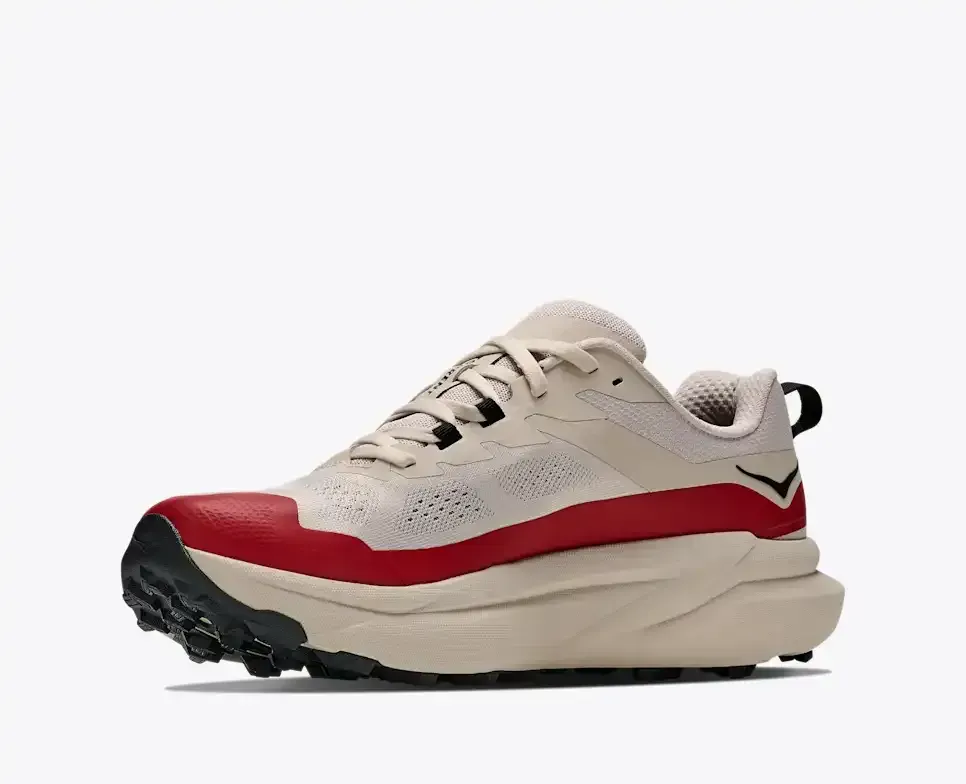 HOKA Torrent 5 River Rock Grey Red Agate