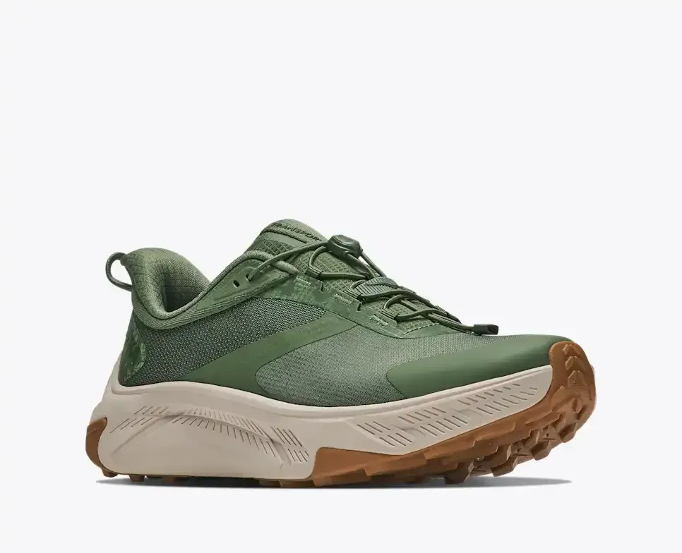HOKA Transport 2 Nettle Leaf River Rock Grey